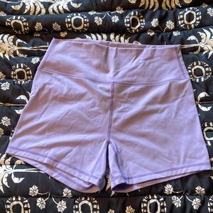 Till You Collapse Lavender Spandex Shorties